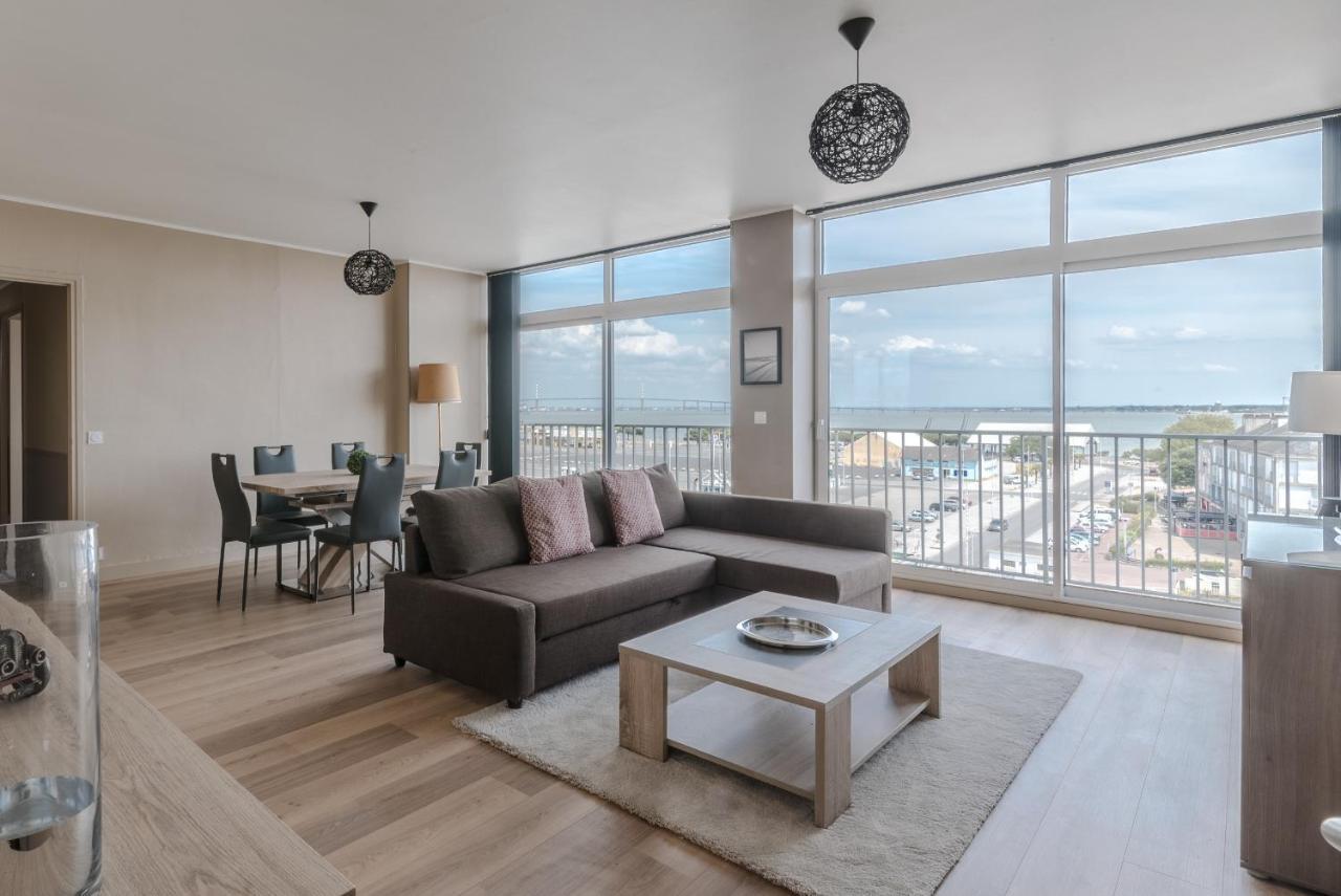 سان نازير Appartement De 90M Vue Sur Le Port المظهر الخارجي الصورة