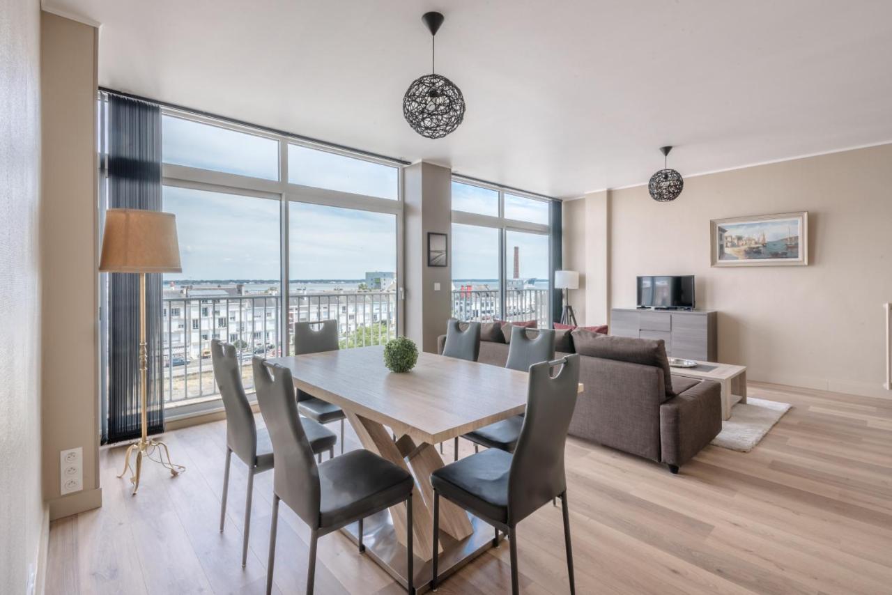 سان نازير Appartement De 90M Vue Sur Le Port المظهر الخارجي الصورة
